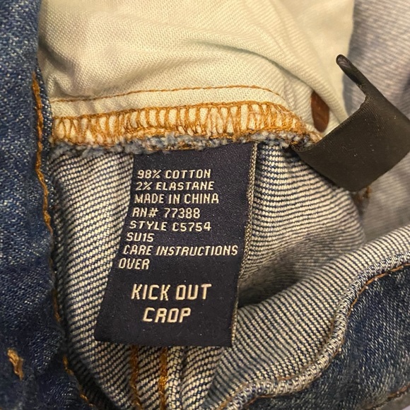 Madewell | Women’s | Kick Out Crop Jeans | Size: 26 - Picture 6 of 6